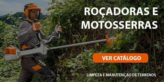 Roçadoras e motosserras