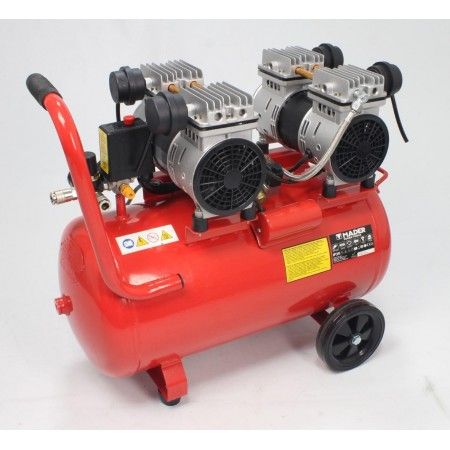 Compressor de Ar Monobloco, 50L, 4HP, 4 Cabeças, 2 Motores ref. 09374 MADER