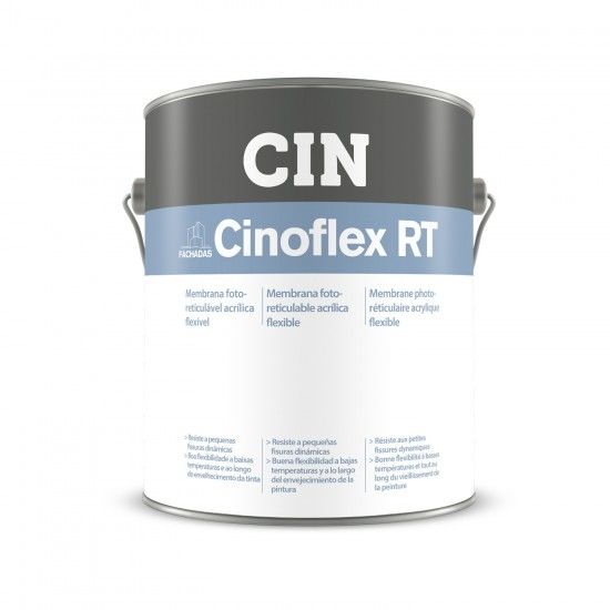 MEMBRANA CINOFLEX RT BRANCO 5L 10-730 CIN