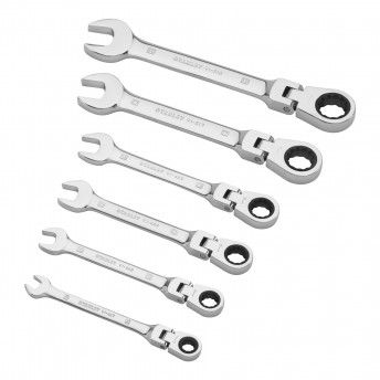 Kit chaves de roquete articulada (8, 10, 12, 13, 17, 19mm) ref.4-91-444 STANLEY