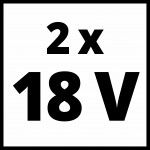 Kit 18V 2x3,0Ah PXC Starter Kit ref.4512098 EINHELL