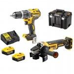 KIT DCK2080P2T-QW APARAF DCD796 + DCG405 +2x5.0AH DEWALT