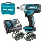 Chave impacto 18V LXT 190Nm 5Ah 2 ba DTW190RTE Makita