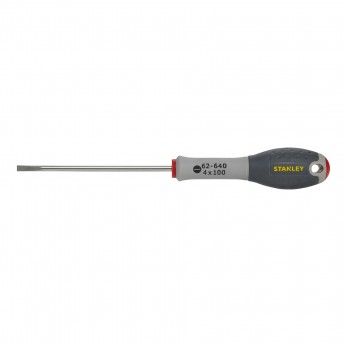 Chaves de fenda FatMax inox liso eletricista 4mm X 100mm ref.FMHT0-62640 STANLEY