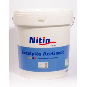 EXCELPLAS BRANCO ACETINADO 15L NITIN