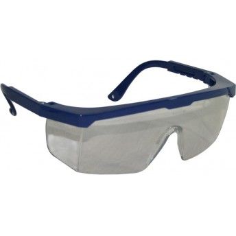 Óculos Proteção, Lente Espelhada, Armação Azul ref. 57683 MADER