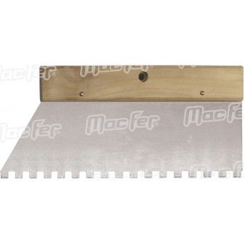 Betumadeira p/ cola dentada MacFer CN219-1 250mm (8x8mm) ref. 083.0087 MACFER