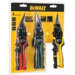 Kit 3 tesouras de chapa Ref:DWHT14676-0 DEWALT