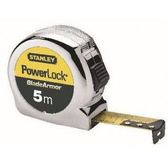 Fita mtrica Powerlock 5m x 25mm BLADE ARMOR ref.1-33-514 STANLEY