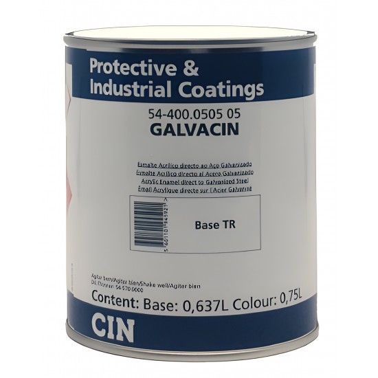 Esmalte acrilico Galvacin 4L (Ral 9010) Ref. 54-400 Cin
