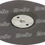 Flange nylon flexível MacFer FN-010P M14 172mm preta ref. 033.0032 MACFER