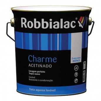 CHARME ACETINADO BRANCO 023-0001 4L ROBBIALAC