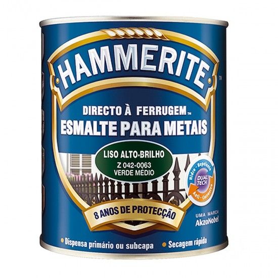 HAMMERITE BRILHANTE VERDE MDIO 0,75L REF 042-0063
