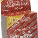 Agrafos planos MacFer YS-S 1,2x10,6x  6mm  ref. 049.0021 MACFER