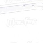 Poleia p/ prateleira reforada MacFer PPREF 200x250mm branca ref. 088.0027 MACFER