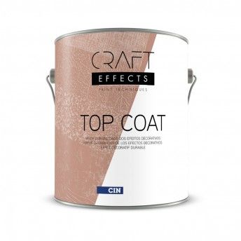 Verniz mate para proteco do efeito decorativo Craft Effects Top Coatincolor 1L  Ref. 12-420 CIN