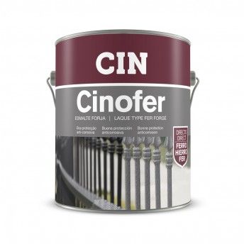 Esmalte sintetico Cinofer Forja cinza ao (Z294) 0.75L Ref.62-760 Cin