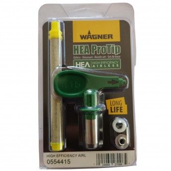 BOQUILHA AIRLESS PRO TIP 415 (VERDE) C/FILTRO WAGNER
