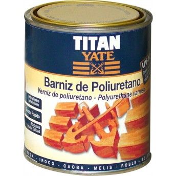 Verniz poliuretano Yate 0.75L Titan