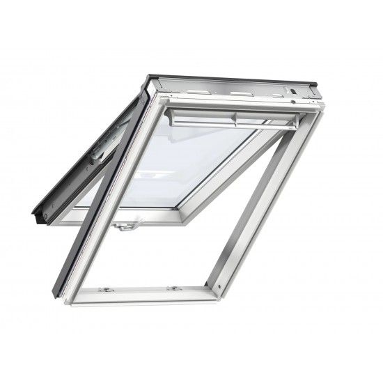 Janela de telhado manual basculante/projetante 114x140mm branca Ref GPU0070SK08 Velux