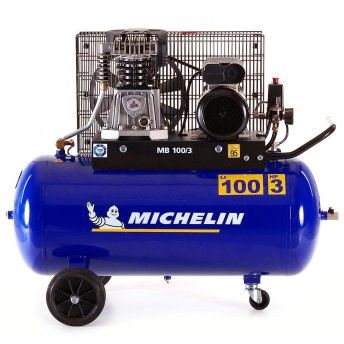 Compressor correia 100L 3Hp 10Bar 230v Ref CA-MB100-3M  MICHELIN