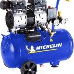Compressor silencioso 24L 1Hp Ref CA-MX24-1 MICHELIN