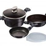 Trem de Cozinha, 6 Pcs, Metallic Line Carbon Pro Edition ref. BH-6905 MADER