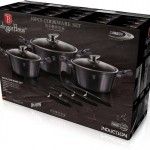 Trem de Cozinha, 10 Pcs, Metallic Line Carbon Pro Edition ref. BH-6919 MADER