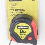 Fita Mtrica, 8mx25mm, 3 Traves ref. 84602 MADER