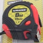 Fita Mtrica, 8mx25mm, 3 Traves ref. 84602 MADER