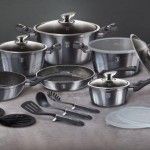 Trem de Cozinha, 18 Pcs, Metallic Line Carbon Pro Edition ref. BH-6887 MADER