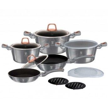 Trem de Cozinha, 13 Pcs, Moonlight Collection ref. BH-7033 MADER