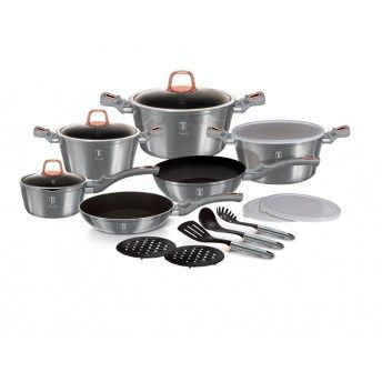 Trem de Cozinha, 18 Pcs, Moonlight Collection ref. BH-7037 MADER