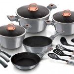 Trem de Cozinha, 17 Pcs, Moonlight Collection ref. BH-7044 MADER