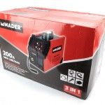 Soldador Inverter, Anti Stick, 3IN1, 200A ref. 63470 MADER