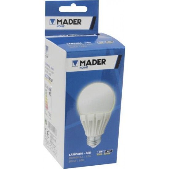 Lmpada LED, E27, 8W, 250Lm ref. 89275 MADER