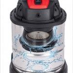 Aspirador Carpetes, Inox, 1400W, 20L ref. 63346 MADER