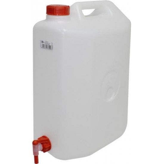 Jerrican Branco com Torneira, 20L ref. 72142 MADER