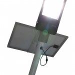 Luminria LED, 1000Lm, com Painel Solar ref. 68082 MADER