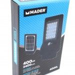 Luminria Led, 400 Lm, Painel Solar ref. 68083 MADER