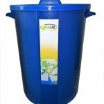 Balde Lixo, Azul, 45L ref. 99986 MADER