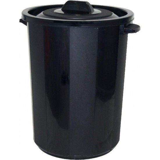 Balde Lixo, Preto, 45L ref. 99990 MADER