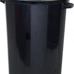 Balde Lixo, Preto, 45L ref. 99990 MADER