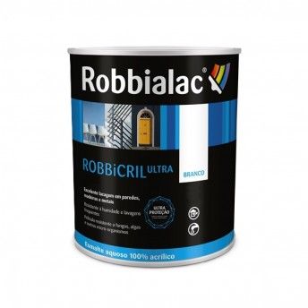 Robbicril ultra 4L acetinado branco Ref 197-0001 Robbialac