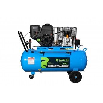 Compressor de Ar, Correias, Gasolina, 100L, 10Bar, 7HP  ref. 37192 SAURIUM