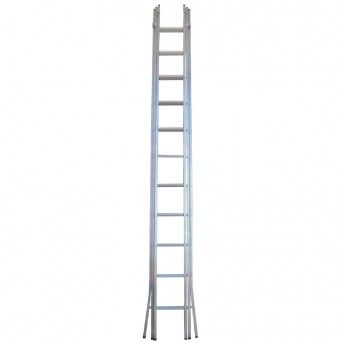 Escada Aluminio Tripla 2,50mt Pes Abertos  ref.FEAT250PA FLUX