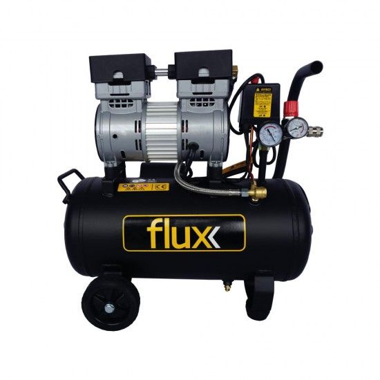 Compressor Ar Silencioso 24Lts 1,0HP  ref.FCAS241 FLUX