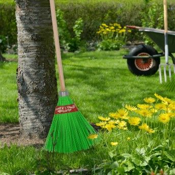 Vassoura de jardim tradicional RefVIVJTVITO