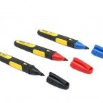 Marcadores ponta fina FATMAX 3 uni (preto, vermelho, azul) Ref 0-47-322 Stanley