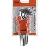 Jogo chaves Torx c/furo 9p Ref 170615 ALYCO